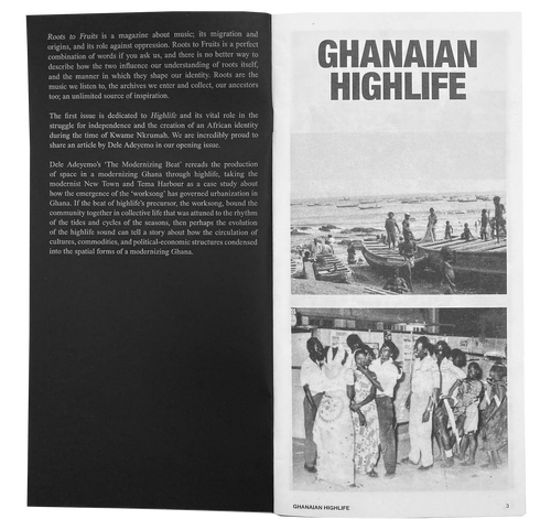 Roots to Fruits, Nº1 Ghanaian Highlife