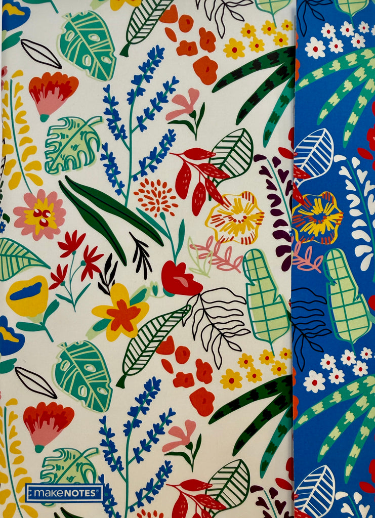 makenotes A5 Notebook - Rainbow Garden