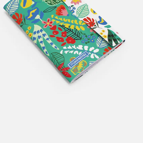 makenotes Notebook - Rainbow Garden