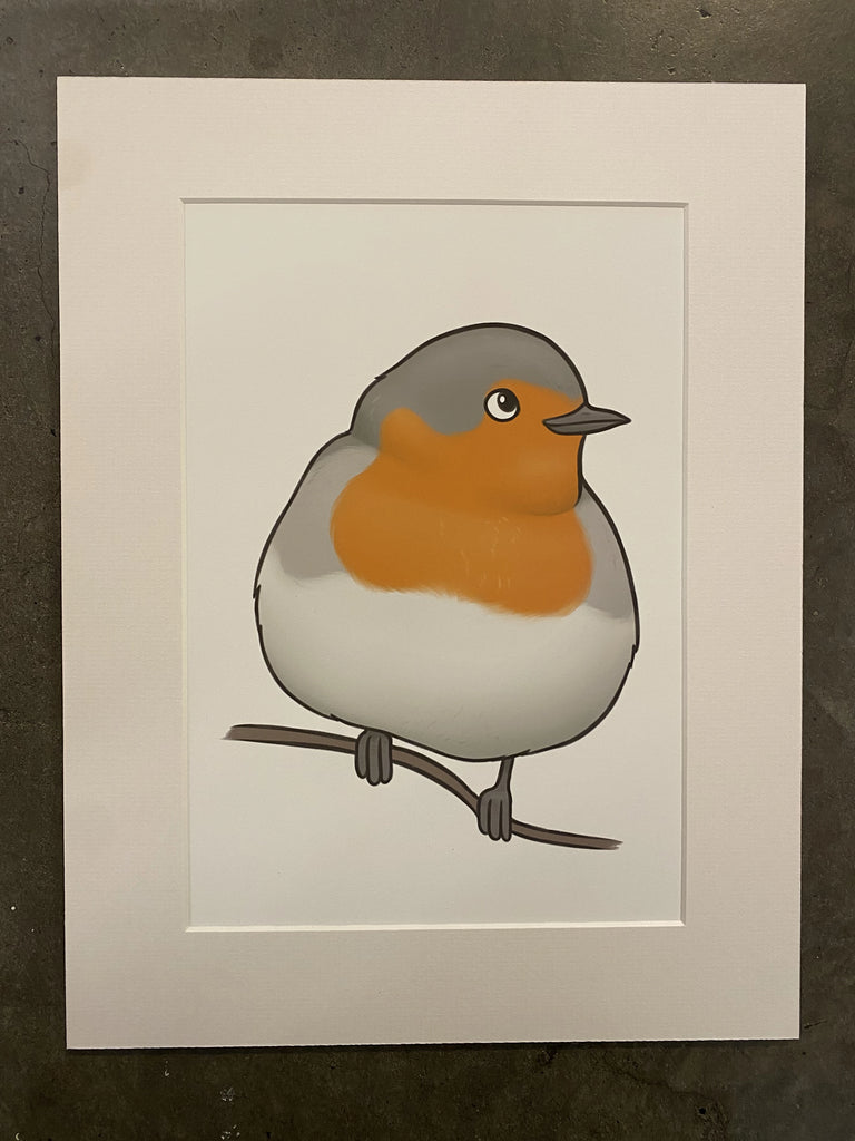 Robyn Mounted Print, Joe Hollingsworth & OystercatcherTF