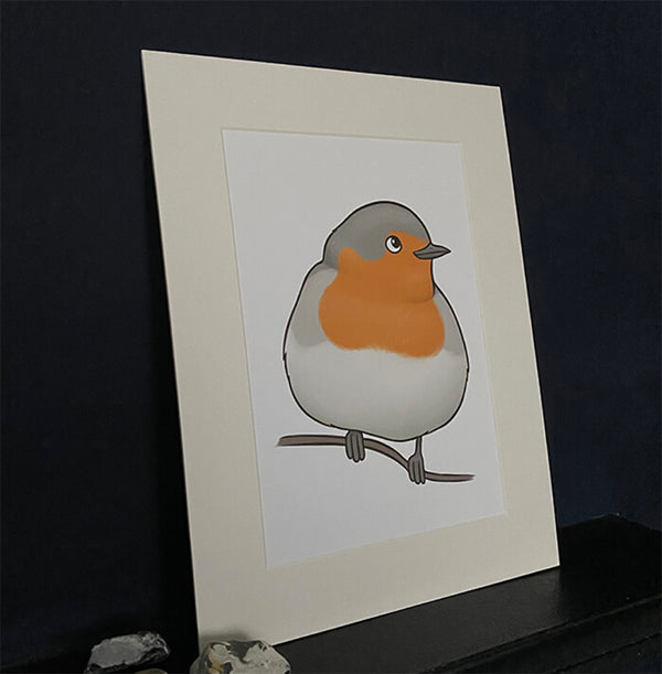 Robyn Mounted Print, Joe Hollingsworth & OystercatcherTF