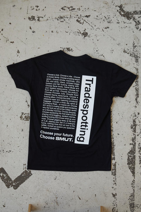 The ‘Tradespotting’ Tee, SMUT Press