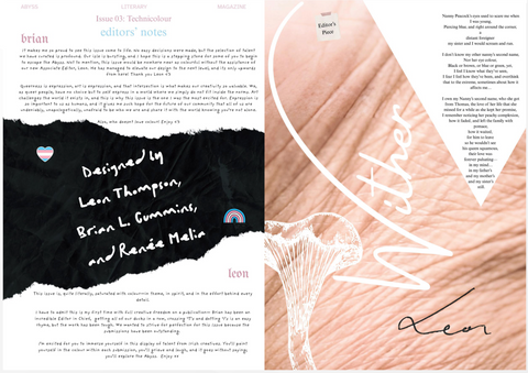 Abyss, Literary Magazine