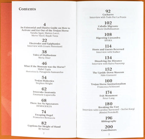 Trojan Horse Exit Strategies: A compendium inside the belly of contemporary art institutions