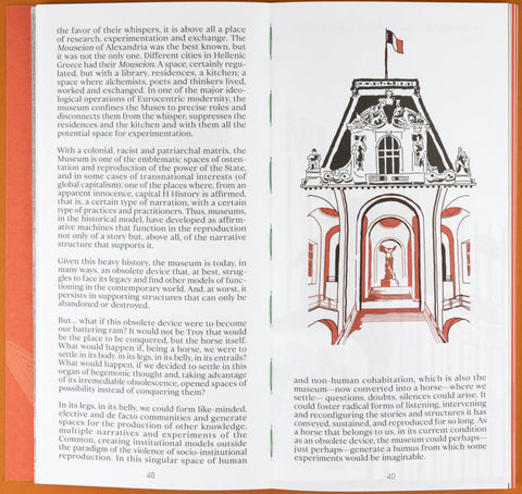 Trojan Horse Exit Strategies: A compendium inside the belly of contemporary art institutions