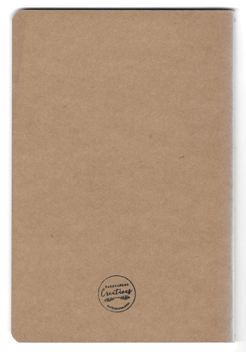 Darby Arens, Sheeffry Pass Hand-Printed Linocut Notebook