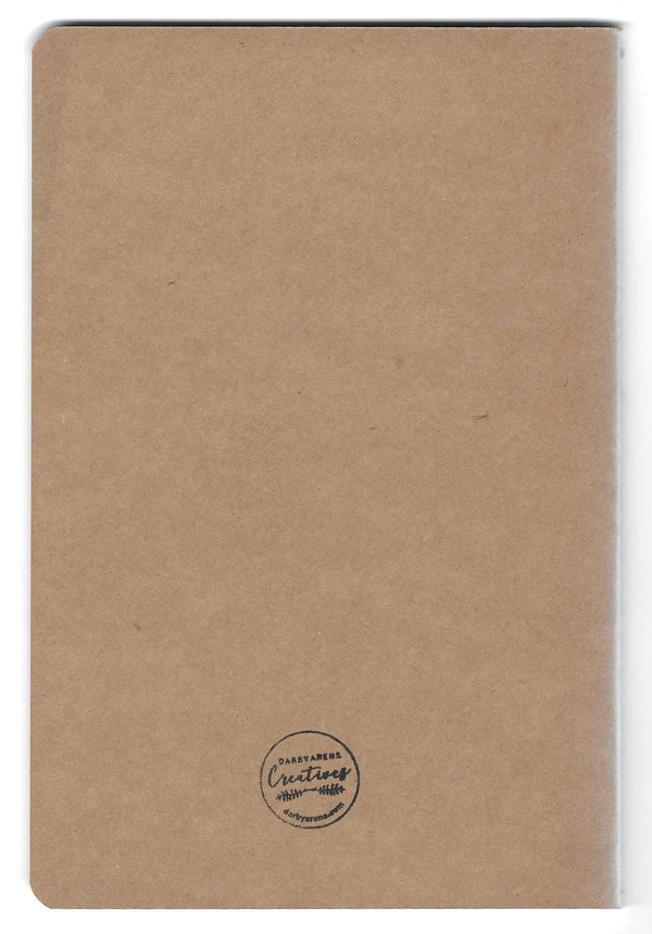 Darby Arens, Sheeffry Pass Hand-Printed Linocut Notebook