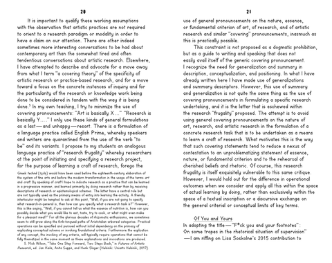 The Contemporary Condition: Challenging Institutionalization
