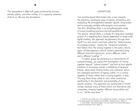The Contemporary Condition: Contemporaneity in Embodied Data Practices