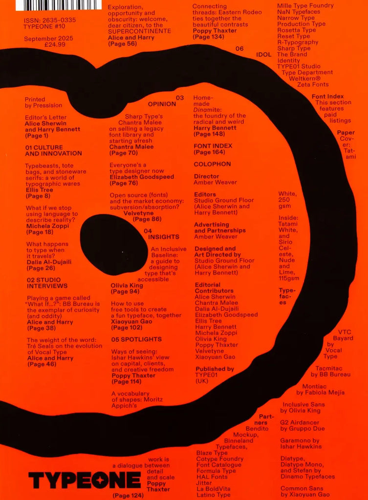 TYPEONE, Issue 10