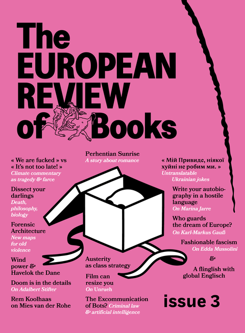 The European Review of Books, Issue 3