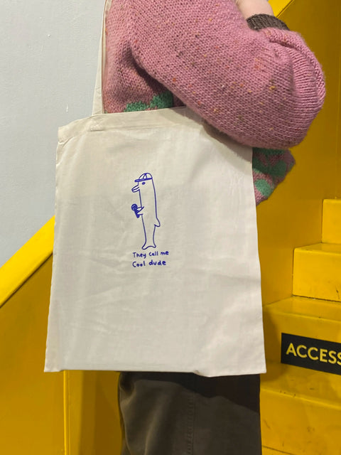'They Call me Cool Dude' Tote Bag
