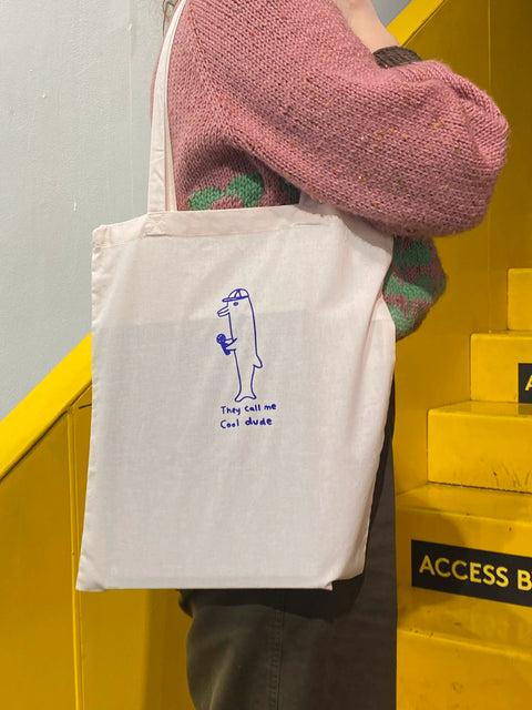 'They Call me Cool Dude' Tote Bag