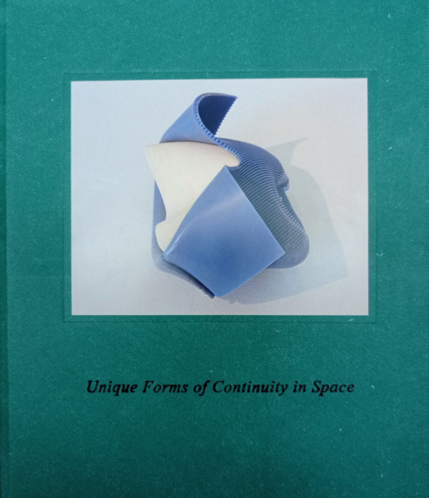 Unique Forms of Continuity in Space, Simon Cutts and Maud Cotter