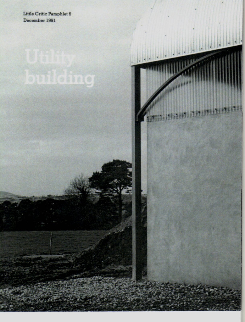 Utility Building, Erica Van Horn and Ulrich Ruckreim