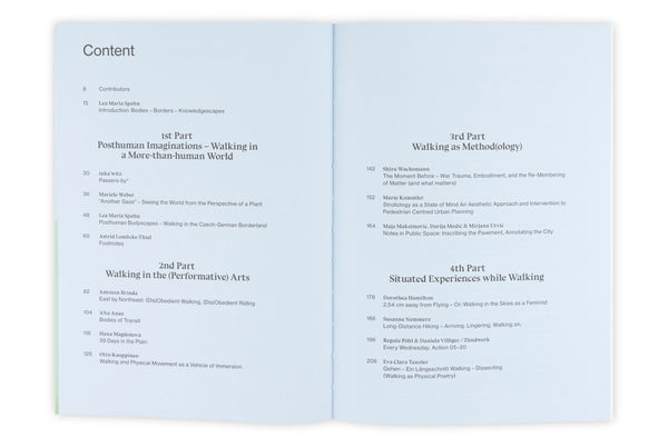 Walking as Embodied Worldmaking: Bodies, Borders, Knowledgescapes, Lea Maria Spahn (ed.)