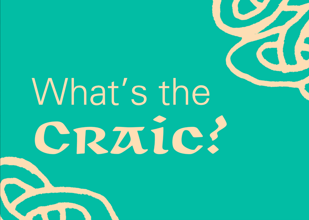 'What's the Craic?' Postcard