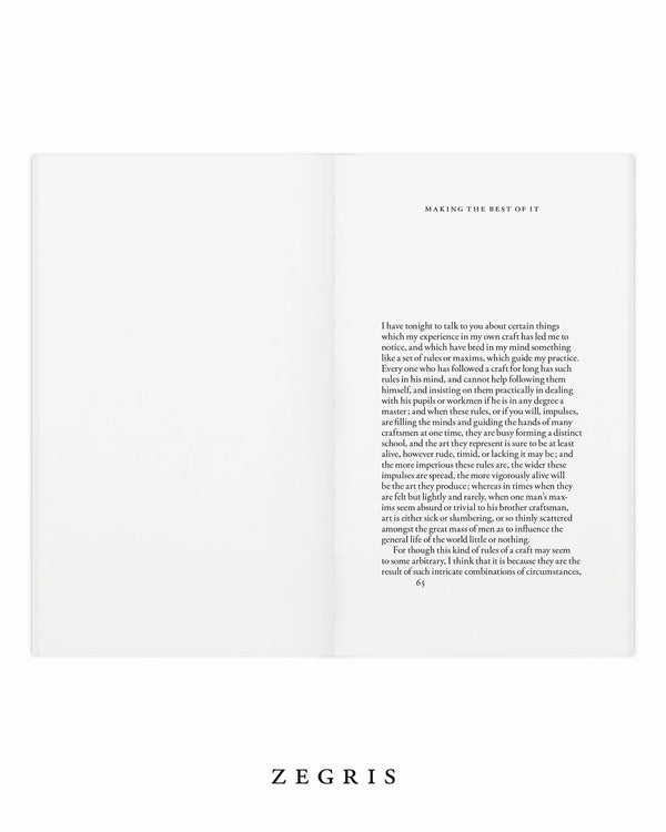 The Art of Building, William Morris