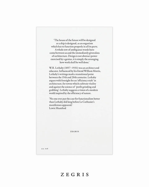 Architecture and Modern Life, W.R. Lethaby