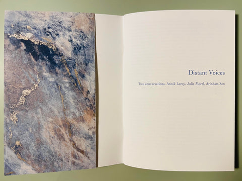 Distant Voices, Annik Leroy, Julie Morel, Arindam Sen