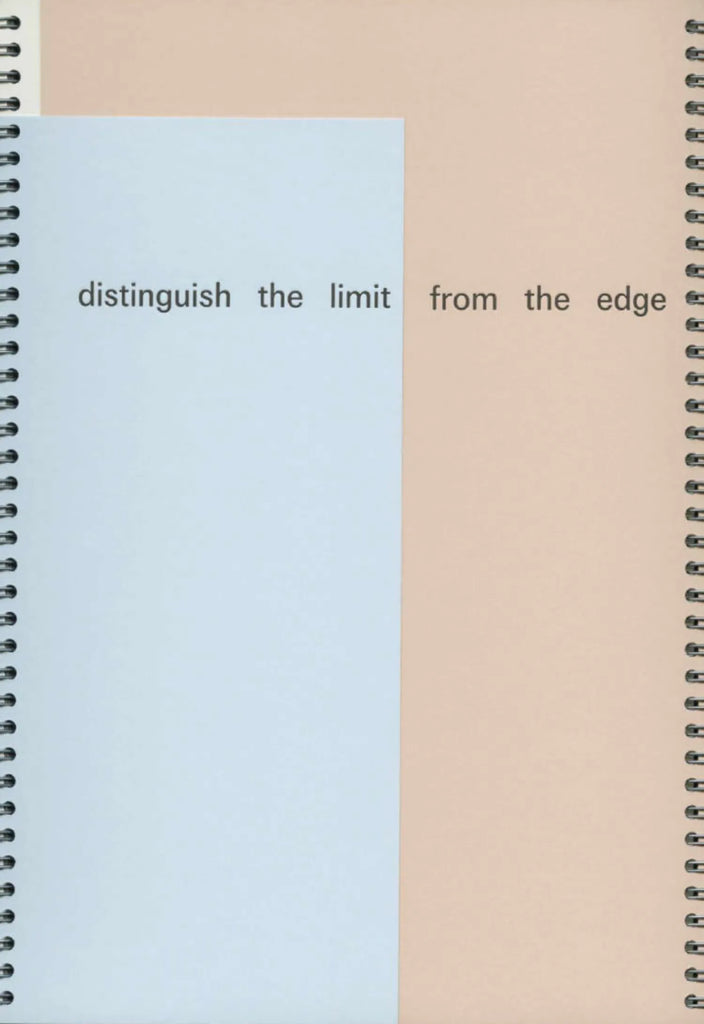 distinguish the limit from the edge, Jimmy Robert and Theresa Hak Kyung Cha