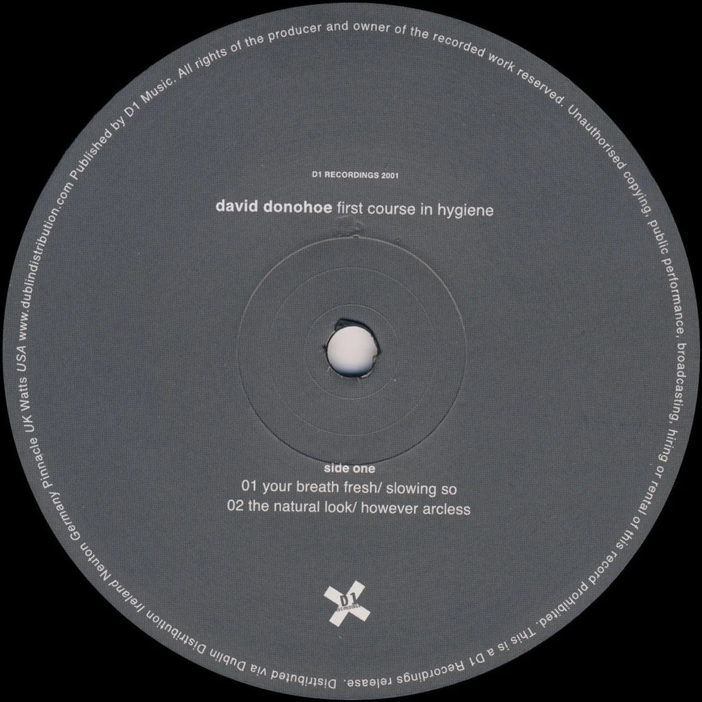 D1x25 6 Vinyl-Boxset, D1-Aufnahmen