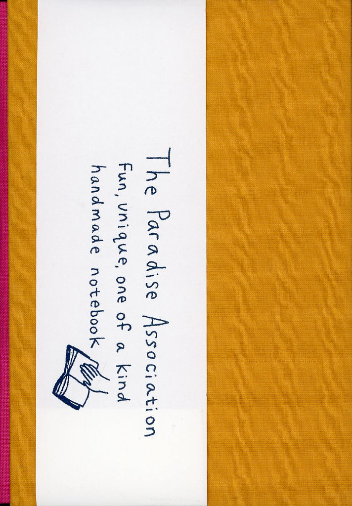 Leabhar nótaí lámhdhéanta A6 le The Paradise Association