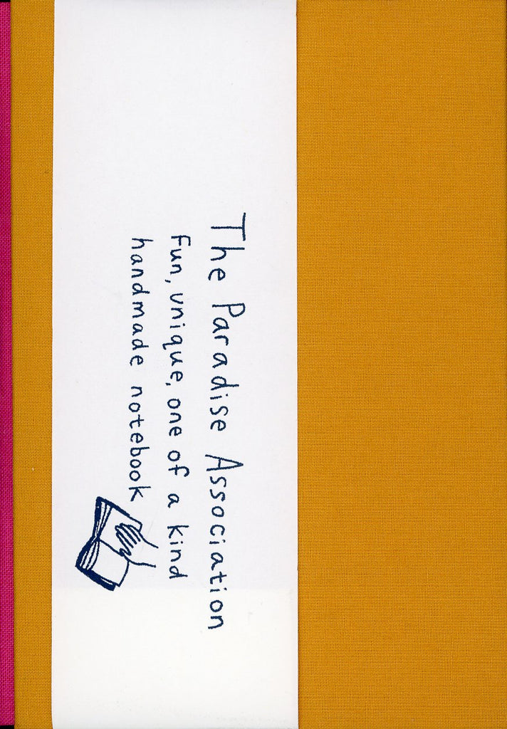 Handgefertigtes A6-Notizbuch von The Paradise Association