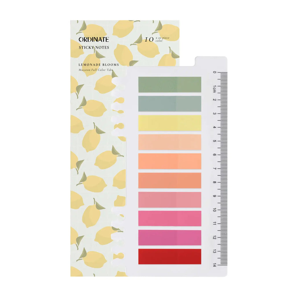 Ordinate Highlighter Stickers: Lemonade Blooms