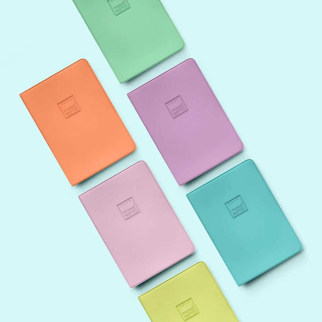 makenotes A6 Notebook - Assorted Pastel Colours