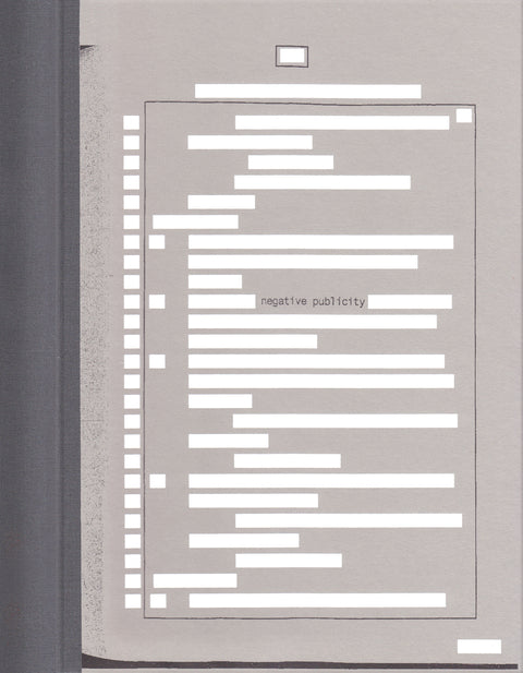 Negative Publicity: Artefacts of Extraordinary Rendition, Crofton Black & Edmund Clark
