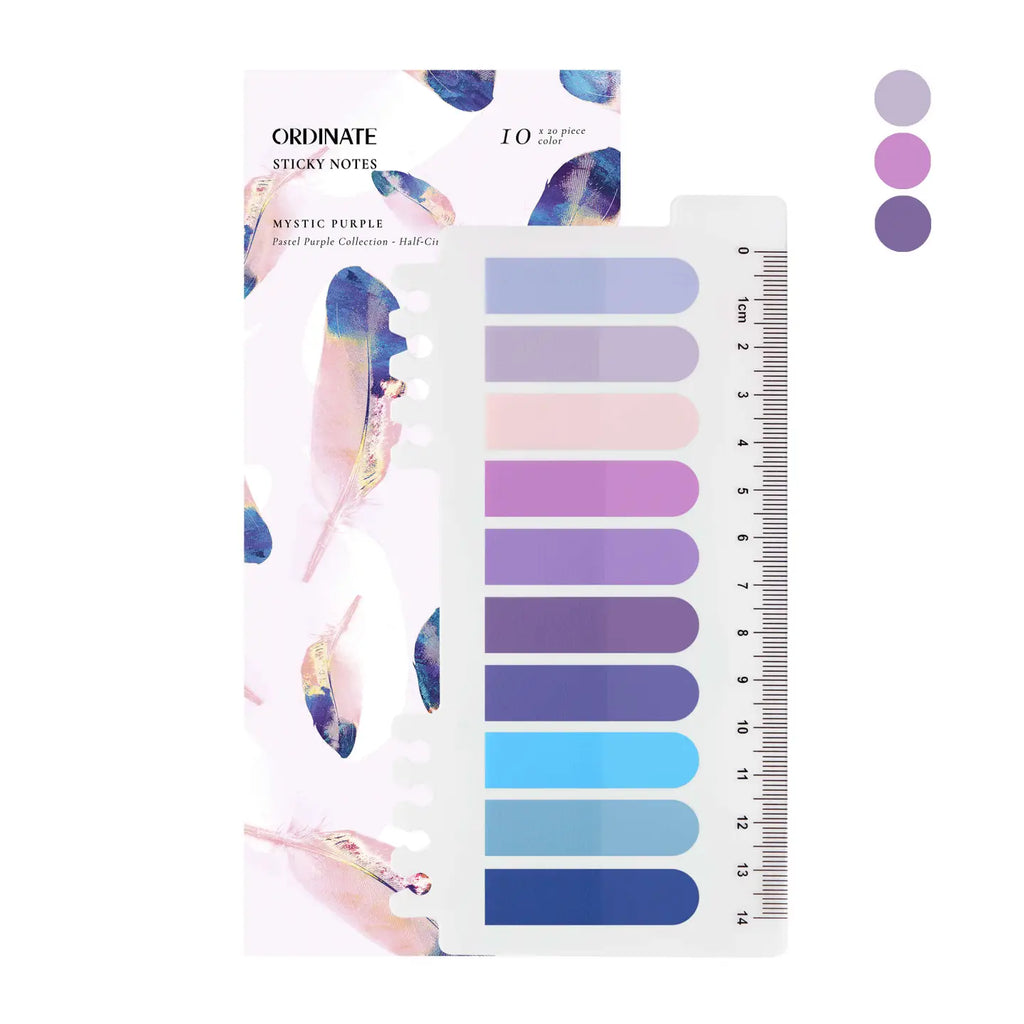 Ordinate Highlighter Stickers: Mystic Purple