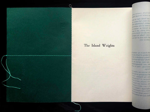 The Island Weights, Sky Hopinka