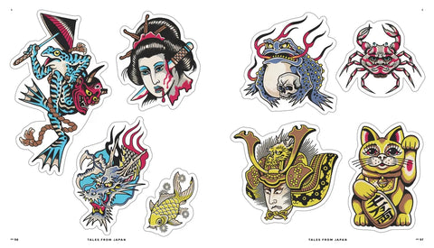 The Tattoo Sticker Book, Munden Brothers
