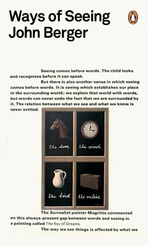 Ways of Seeing, John Berger