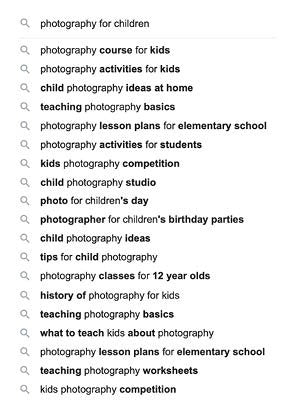 A Toolkit for Photographers: who would like to make work for children, Róisín White