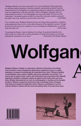 Wolfgang Tillmans: A Reader