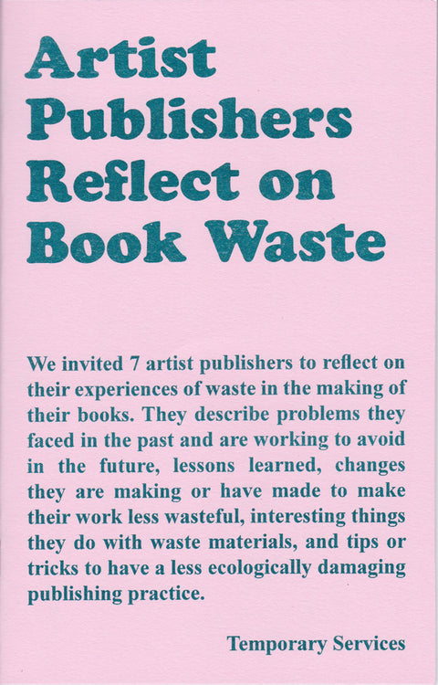 Editors d’artistes reflexionen sobre el malbaratament de llibres