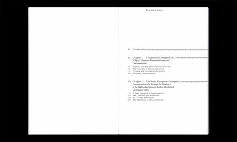 Conceptual Art in a Curatorial Perspective, N. Zonnenberg
