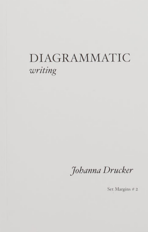 Diagrammatisches Schreiben, Johanna Drucker