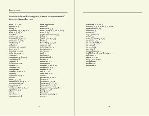 Diagrammatisches Schreiben, Johanna Drucker