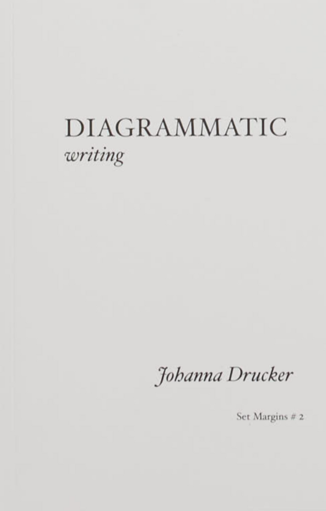 Diagrammatisches Schreiben, Johanna Drucker