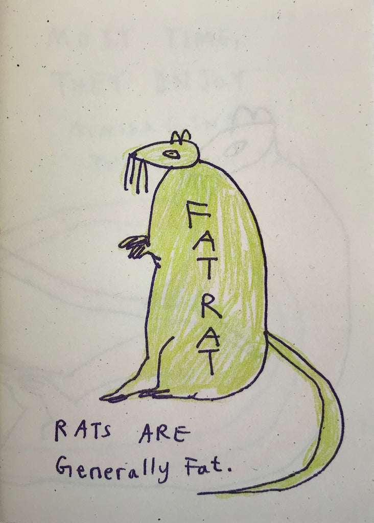 Fat Rat Zine, An Gee Chan - The Library Project