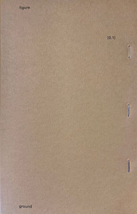 Numbered Editions 1: figure | ground