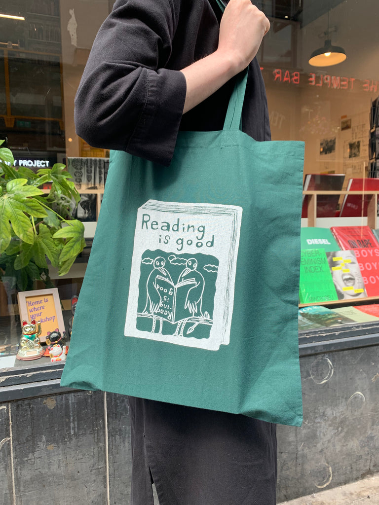 'Reading is good' Tote Bag