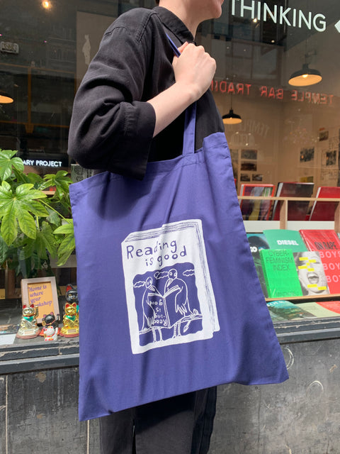 'Reading is good' Tote Bag