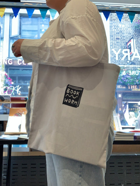 'Book Worm' Tote Bag