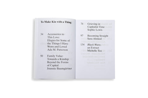 The Material Kinship Reader, Clementine Edwards und Kris Dittel (Hrsg.)