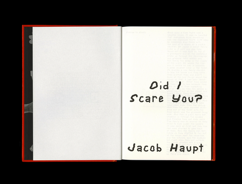 Et vaig frightar?, Jacob Haupt