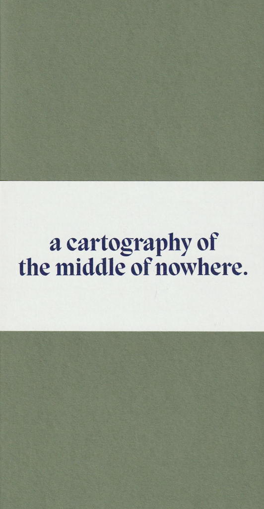 a cartography of the middle of nowhere, Léann Herlihy